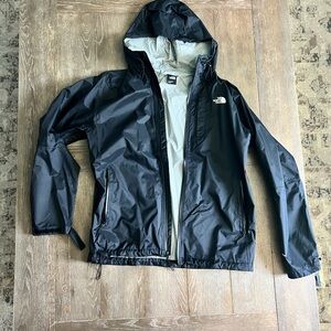 Men’s North Face Black Jacket - waterproof, breathable, lightweight.